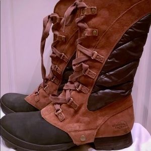 North face size 10 winter boot
